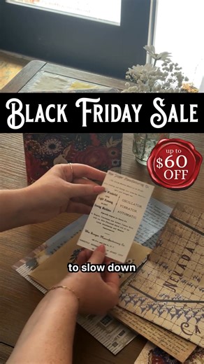 BLACK FRIDAY SALE is now open... Save $60 on our gifting bundles! Imagine getting a mysterious letter in the mail... ✨ Every 2 weeks, receive a new chapter of an epic story told through 24 magical letters! Fun for all ages! Each delivery includes art, posters, stickers & more surprises! Ready to unlock the magic? Click below, choose your story, and get started today! Save $60 Enjoy Free U.S. Shipping. Limited Time Black Friday Offer | The Flower Letters