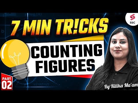 Counting Figures Reasoning Tricks in 7 Minutes | Part 2 | Reasoning by Ritika Ma’am