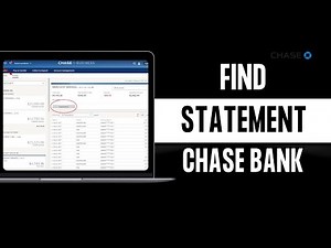 How to Find Statement Chase bank App