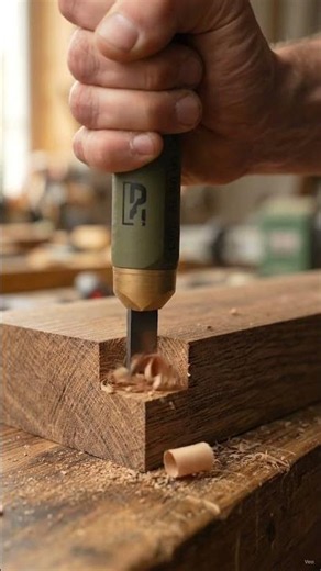 This Pen Sized Corner Tool Carves Clean Perfect Notches So Precisely It Feels Almost Unreal To Watch