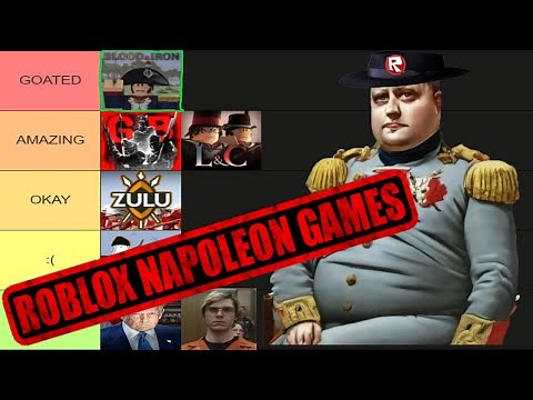Playing Every Napoleon Game on Roblox (almost)