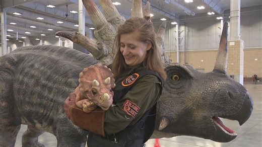 Interactive dinosaur exhibit, Jurassic Quest, roars onto the Oklahoma City Fairgrounds