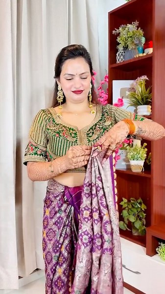 How to Drape a Marathi Saree ❤️ | Easy Traditional Look for Festivals2026 | PriyaDeep #saree #love