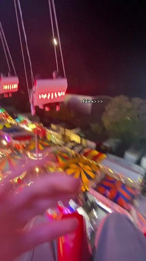 Experience the first perspective of the flying chair#tiktokhots | fair