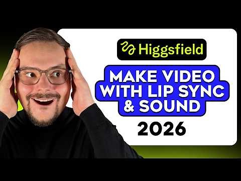 Higgsfield AI Tutorial - 2026 | How to Generate AI Video With Lip Sync & Sound (Step-by-Step)