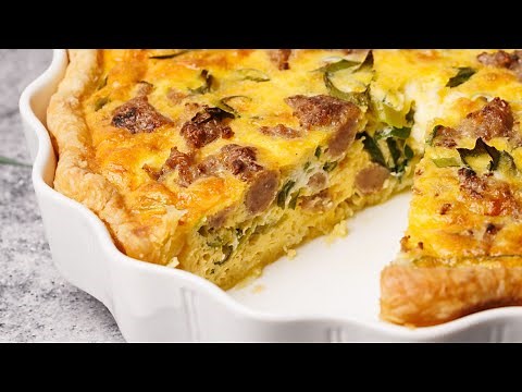 Easy Sausage Quiche Recipe