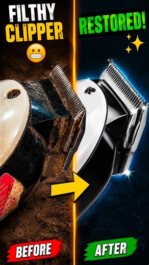 Restoring a Filthy Vintage Hair Clipper to Like-New Condition ✨ #restoration #karmexia