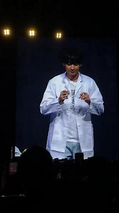 #CHANYEOL @ The Eternity Fancon in Kuala Lumpur ✨ (020324) Chanyeol is changing the Doctor outfit for his runway as his punishment #TheEternityinKL #CHANYEOLinKL #CHANYEOL_FANCON_TOUR #찬열 #weareoneEXO #EXO WeAreOne❤️ ©️@_hallyupop | I Love EXO