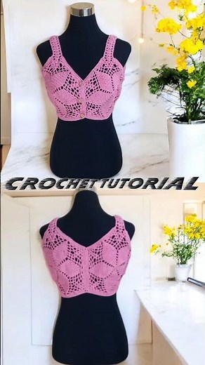 Crochet a CUTE Crop Top in Easy Steps | DIY Summer Top