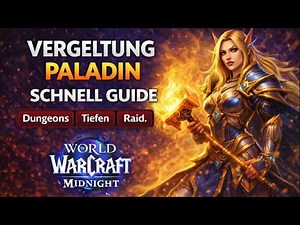 Vergeltung Paladin Schnell Guide – Rotation & DPS | WoW Midnight Pre-Patch