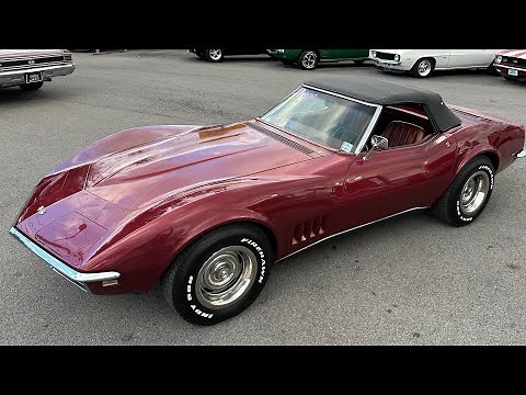 Test Drive 1968 Chevrolet Corvette Convertible SOLD $26,900 Maple Motors #2440