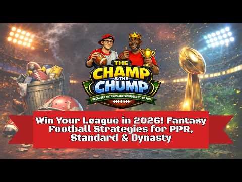 Win Your League in 2026! Fantasy Football Strategies for PPR, Standard, Dynasty & Guillotine