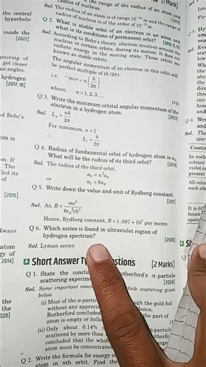 #Q13 #PYQ #Atoms #class12thphysicsrevision