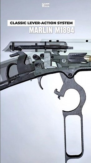 Marlin M1894 (3D) Lever-action Rifle System #shorts