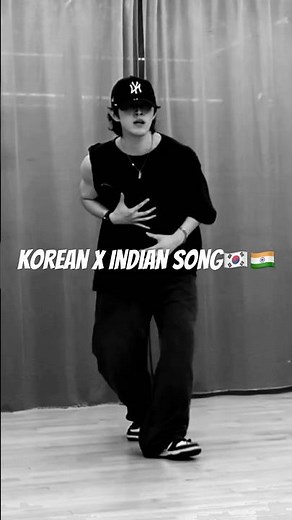 Korean dance at Indian Song🇰🇷🇮🇳 Cheques ‪@SHUBHWORLDWIDE‬ #dance #korean #india