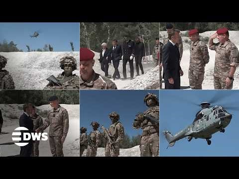 WATCH: French President Macron Attends ORION 26 Military Exercise in France | Air War Drills | AC1Z