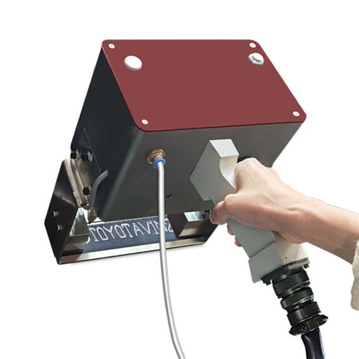 ZIXU Industrial Handheld Impact Dot Peen Marking Machine Portable Pneumatic Hand Held Needle Pin Marker System Number and Logo