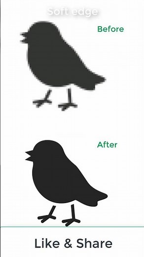 How to Convert a Blurry Image into a Sharp Vector in Photoshop | Soft Edge Tutorial