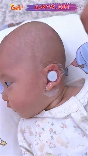 How to Stop Water from Entering Baby’s Ears During Bath? Baby Bath Ear Protection Stickers #BabyCare