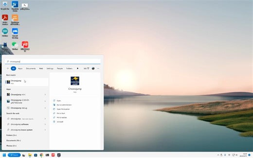 首次使用chronojump