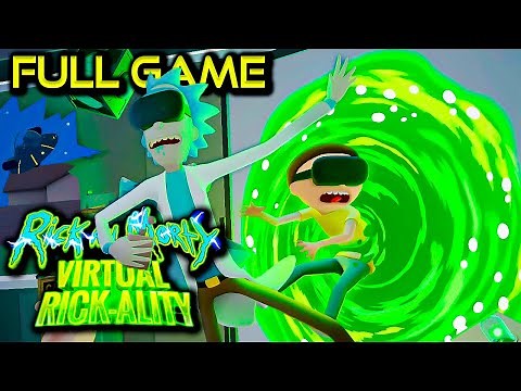 Rick and Morty: Virtual Rick-ality | Full Game Walkthrough | No Commentary