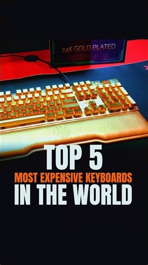 Top 5 Most Expensive Keyboards in the World #top5 #expensive