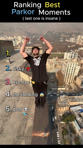 Ranking Best Parkor Moments #parkour #stunt