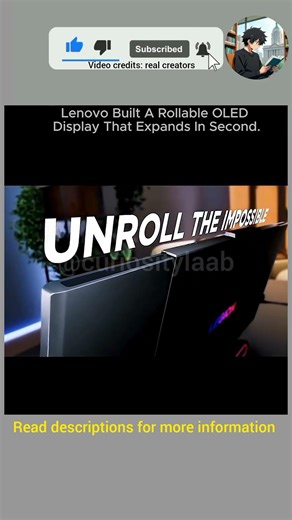 rollable screen 😱 laptop #shorts