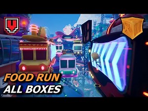 Crash Bandicoot 4 - FOOD RUN - All Boxes & Bonus Level (with checkpoint numbers) - Walkthrough