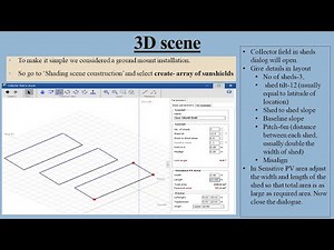 PVSystem Online Class | Design and Simulation of Solar PV System | Parameters and Tools | Examples