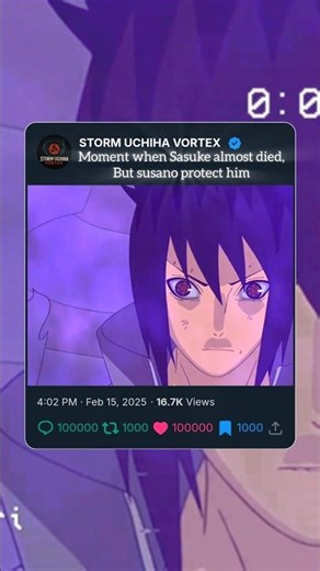 Sasuke First Susanoo Appearance ⚡🔥 | Legendary Moment Edit #anime #animeedit #naruto