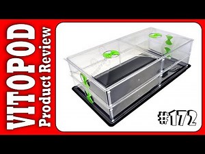 🌻172 🌻 VITOPOD 🌻 Large Heated Propagator 🌻 Product Review