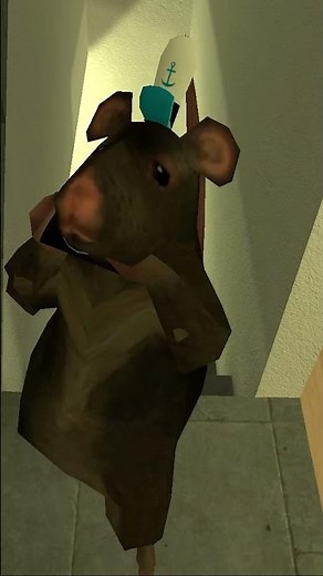 Siren Head chases the rat! #shorts #garrysmod #nextbot #funny #nextbots #ratdance