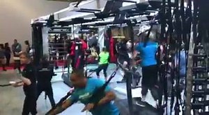 1.4K views · 37 reactions | IHRSA 2017's Queenax Show finale at the Precor Incorporated booth! Check out how incredible this Functional Training System is for multiple apps; including the Harrison AntiGravity® Hammock. Eileen Kielty LA Major Precor Coaching Center Erica Tillinghast Hayley Hollander | AntiGravity Fitness | Facebook