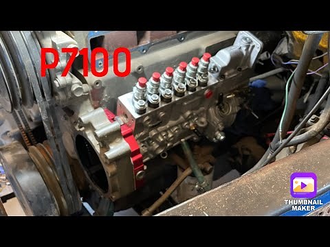 (How to) P7100 P Pump onto DT360 Part 1