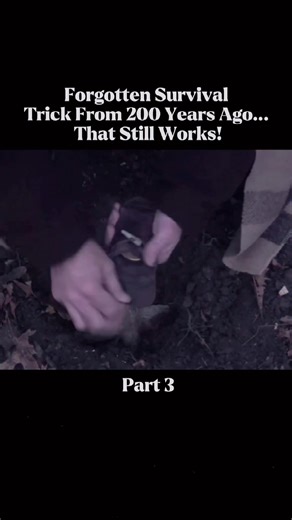 Forgotten Survival Trick From 200 Years Ago… That Still Works!. Part 3 #survival #camping #bushcraft #satisfying #hobo