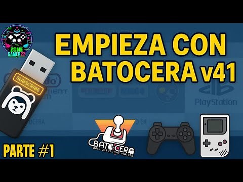 Guía De Batocera V41🔔Instalación y Configuración Inicial🔔Como Agregar Bios - Roms - Temas🔔PARTE 1