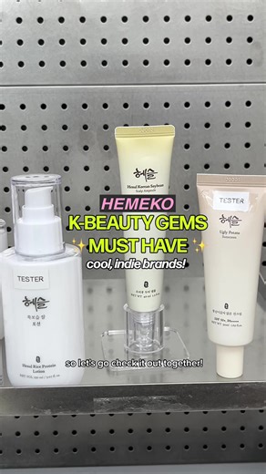 Top K-Beauty Recommendations from Hemeko