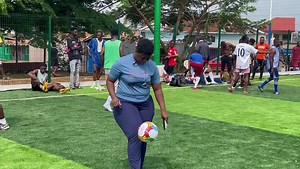 37K views · 807 reactions | Whitney Truth of Kessben Sports team displaying her footballing skills before the friendly with officers of Asokwa Police Station. #KessbenTV #KessbenFmVsAsokwaPolice | Kessben TV | Facebook