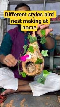 how to make bird nest 🧐🫡🙏#shortsfeed #youtubeshorts #shortsviral