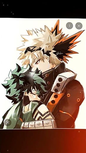 bakugo × deku