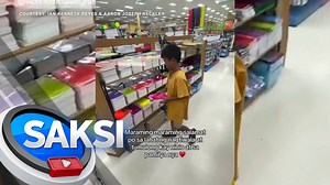 Barya sana ang ipambabayad ng isang bata sa biniling school supplies. Pero nakatagpo siya ng magiging daan para bumuhos ang tulong para sa kanya. | Saksi