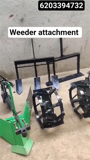 power tiller tractor attachment #farming #jharkhandfarming