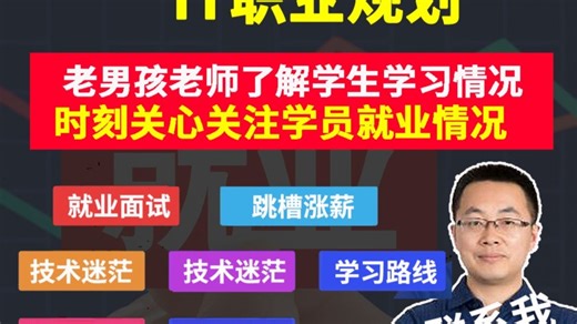 老男孩老师全程盯维学习！从知识掌握到就业全程跟进，运维工程师的学习 就业双保障，真实案例曝光！#老男孩it教育 #运维工程师 #云计算运维 #Linux运维