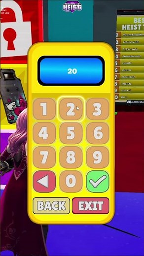 New Secret Code THE BANK HEIST [ROGUELIKE] #shorts