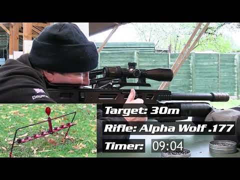 Speed shooting with the daystate alpha wolf