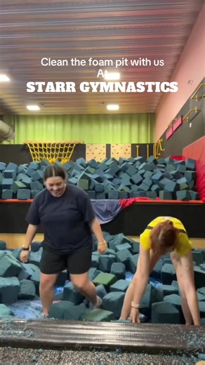 Cleaning the Foam Pit: Energy and Enthusiasm