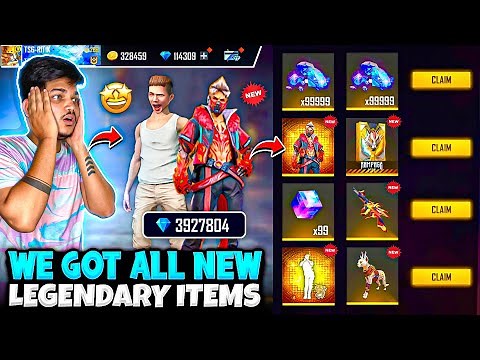 Free Fire I Got New Colour Changing Bundle😍 3,00,000 Diamonds💎 And New Emote -Garena Free Fire