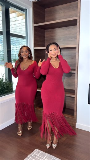 OAMA on Instagram: "The response to the Lela Dress has been unreal, she’s selling out fast and we’re down to the last few. If you’ve loved her from afar, now is your moment. 🌹 Muses @_soye c_ofiili ❣️ Makeup by @luxebysoy Secure yours now for delivery before Christmas if you shop by December 17. ✨ www.oama.co"