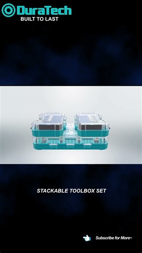 #DuraTech Stackable Toolbox Set #handtool#duratechtool